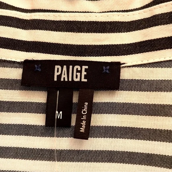 Paige Elora French Cuff Button Down Blouse - Picture 3 of 5